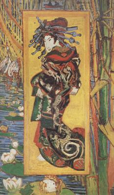 Vincent Van Gogh Japonaiserie:Oiran (nn04) Spain oil painting art